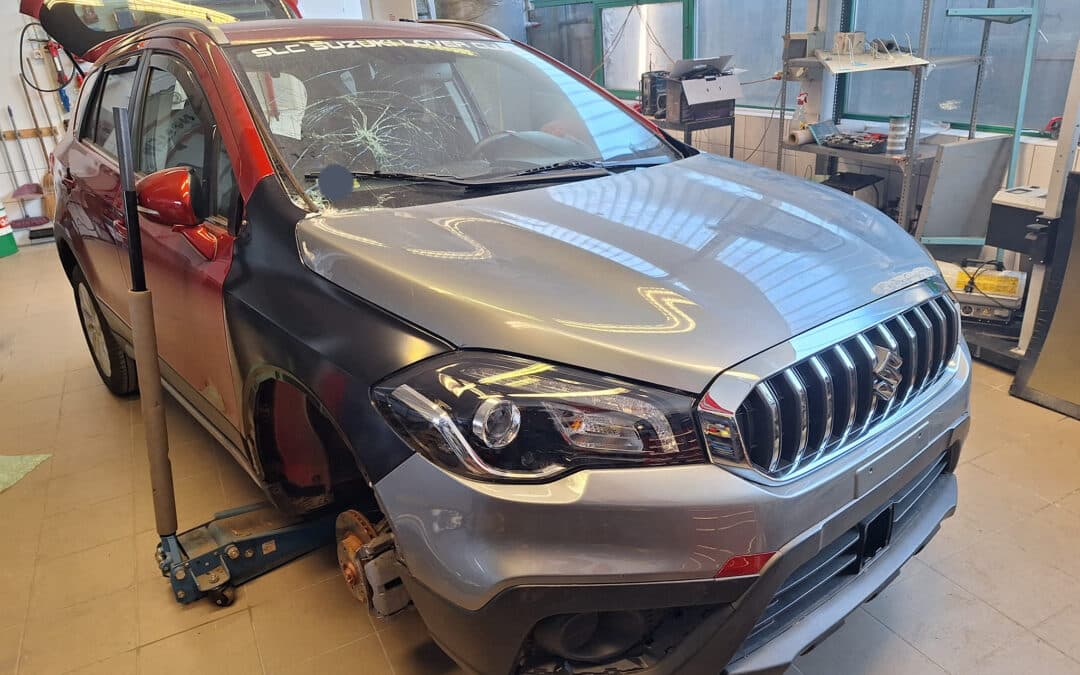 Suzuki S-Cross karosszéria javítás